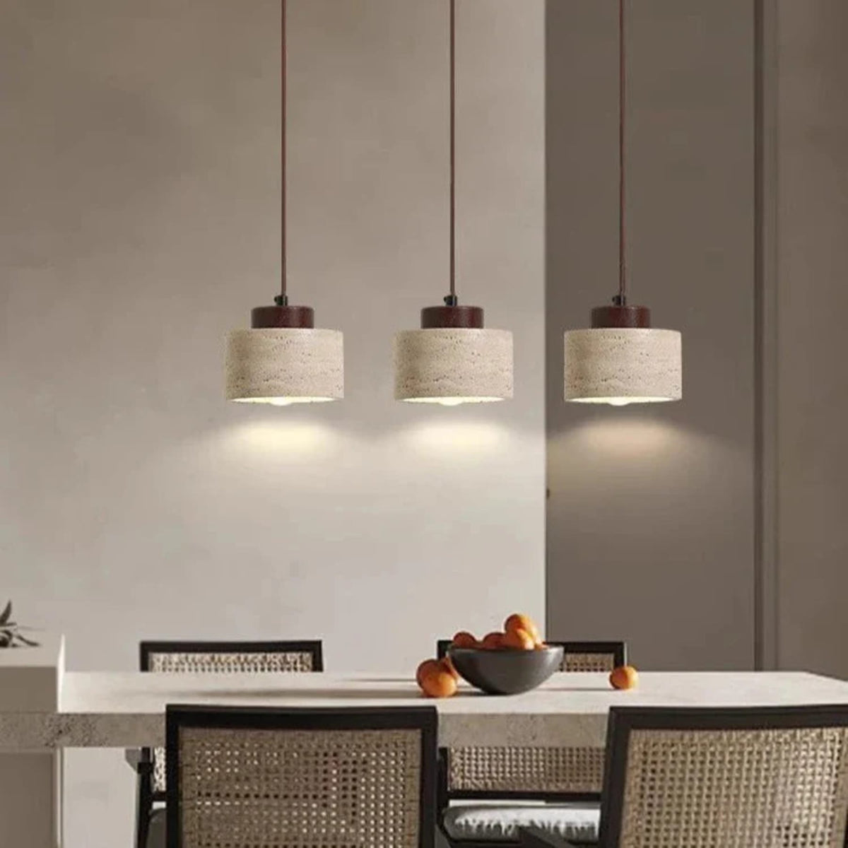 Iron pendant light with tri-color LED, hardwired, for kitchen and dining room