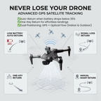 Professional Camera Drone | 8K Dual Camera, GPS Stabilization, Brushless Motors