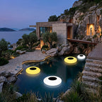 Solar garden lights floating RGB LED pool pond lamp IP67 waterproof colour changing