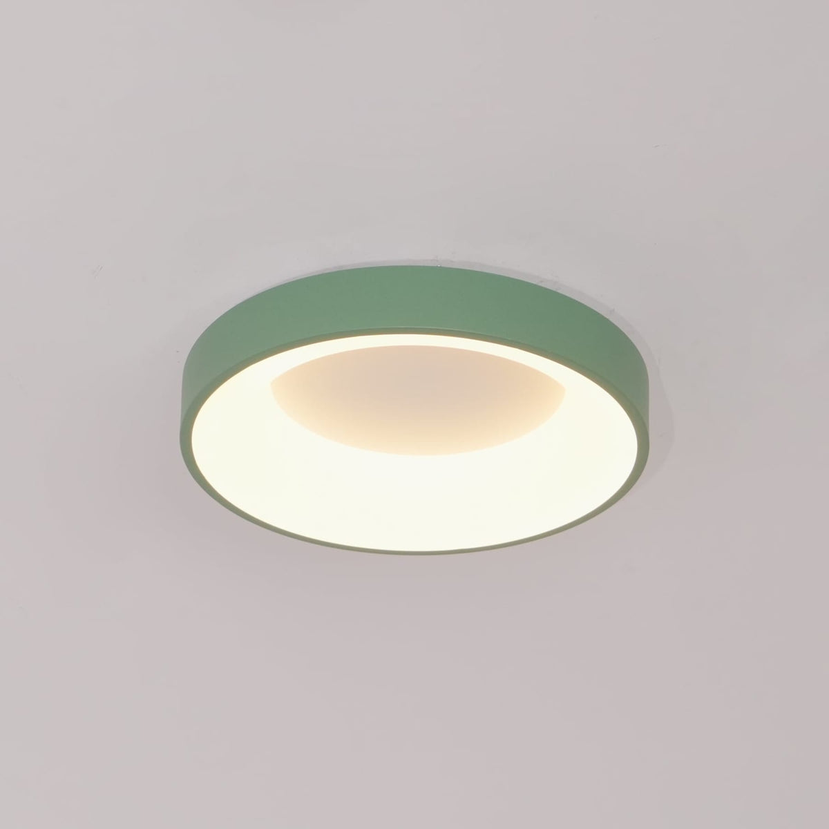 Flush Mount Ceiling Light | Wrought Iron, Tri-Colour LED, 3 Sizes