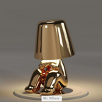 Cordless Table Lamp Dimmable, Rechargeable, Italian Design