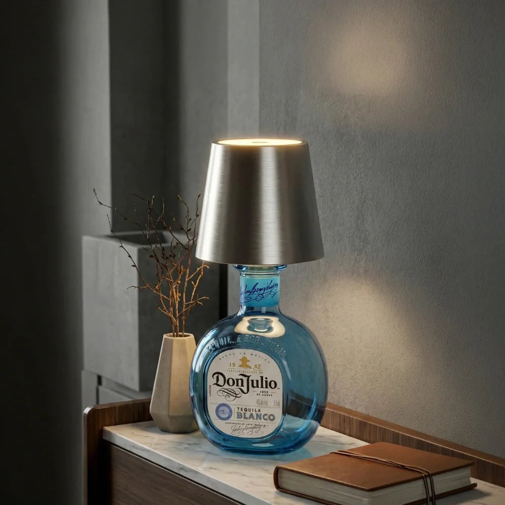 Bottle Light USB rechargeable cork lamp with adjustable brightness and color temperature