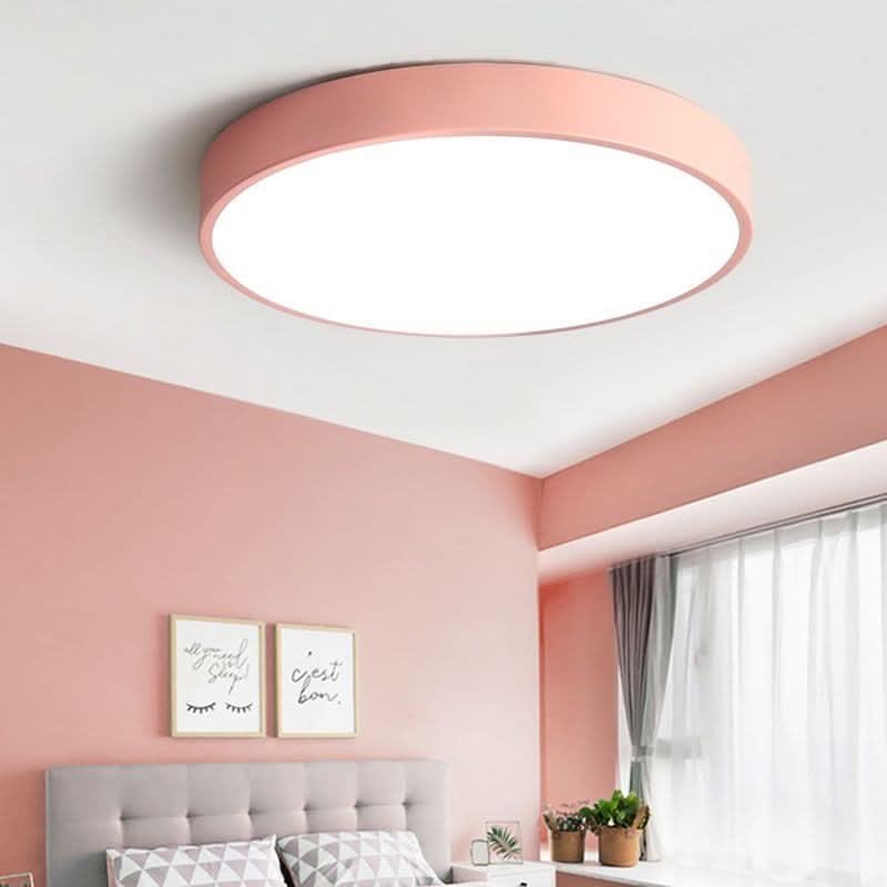 Round LED ceiling light modern design, energy-efficient, available in 30cm 40cm 50cm