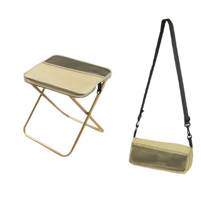 Foldable Backpack Stool | Portable Seat, 330 lb Capacity
