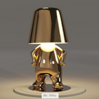 Cordless Table Lamp Dimmable, Rechargeable, Italian Design