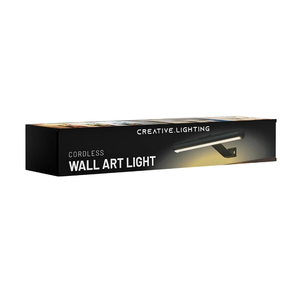 Cordless Wall Art Light | Rechargeable, Dimmable, 3 Colour Modes