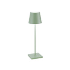 Cordless LED table lamp rechargeable dimmable IP65 outdoor dining terrace