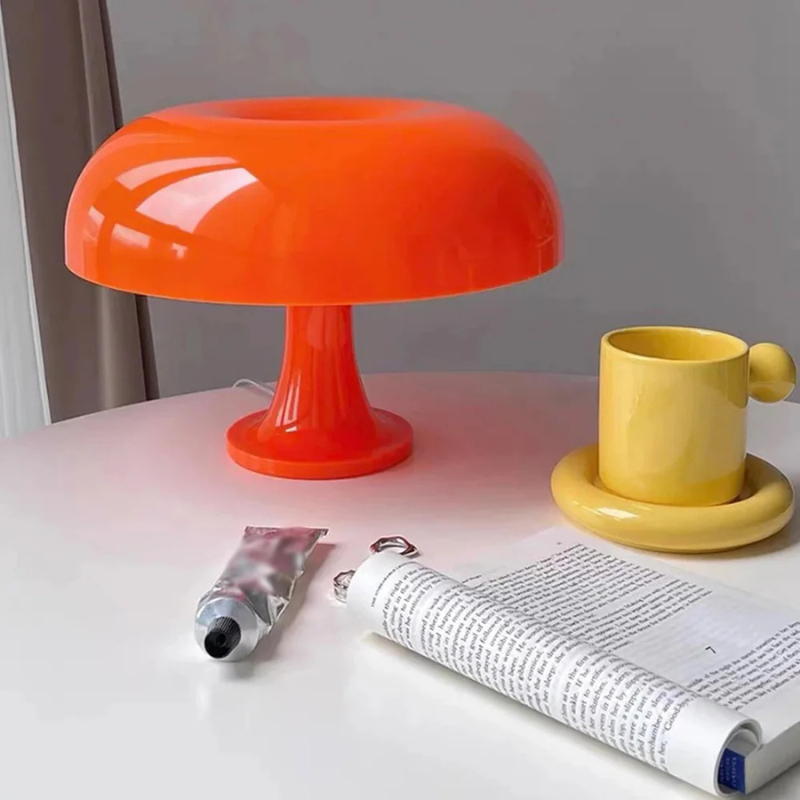 LumiMushroom - Table Lamp - Retro Bauhaus Design