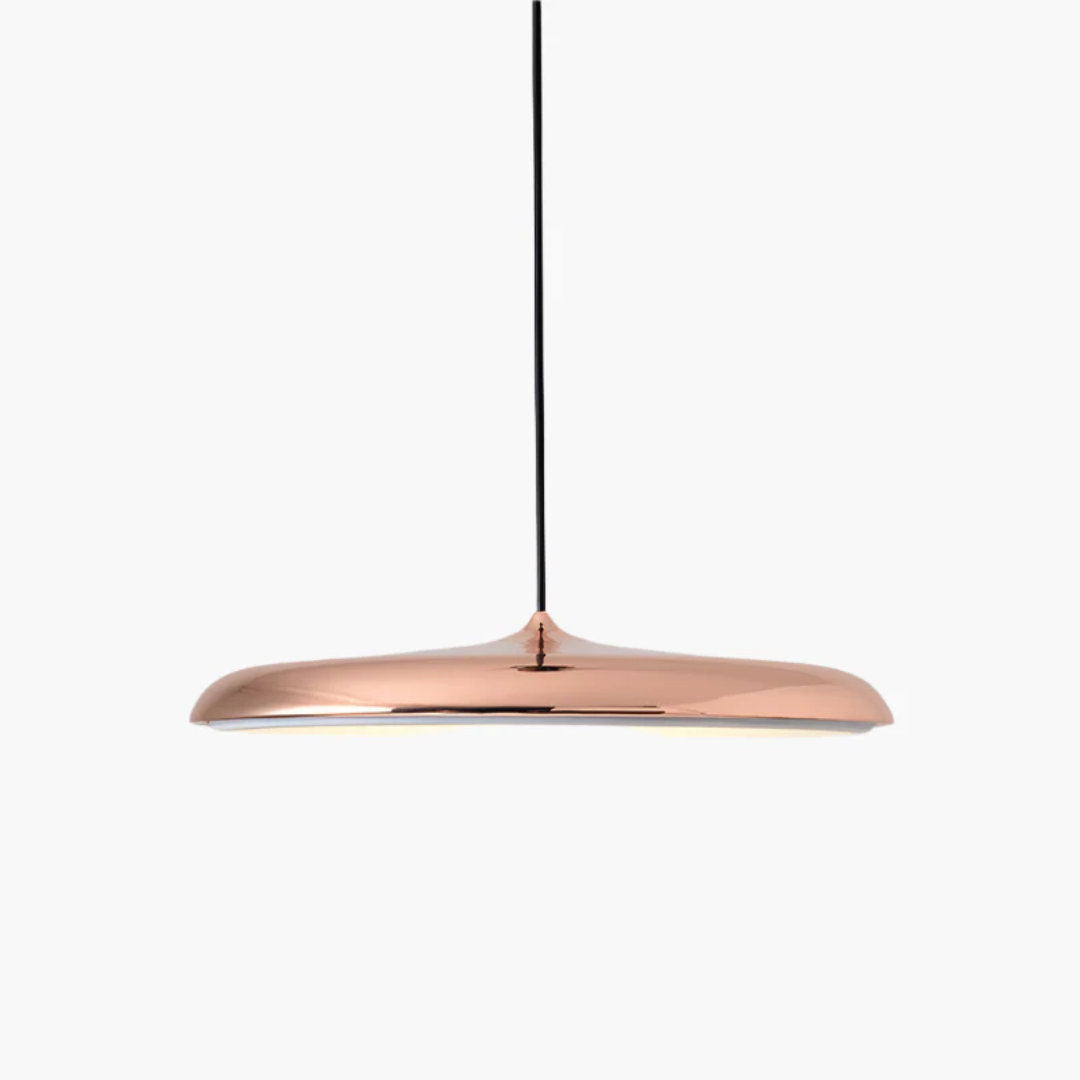Scandinavian pendant light dining table lamp, adjustable LED warm white, minimalist design