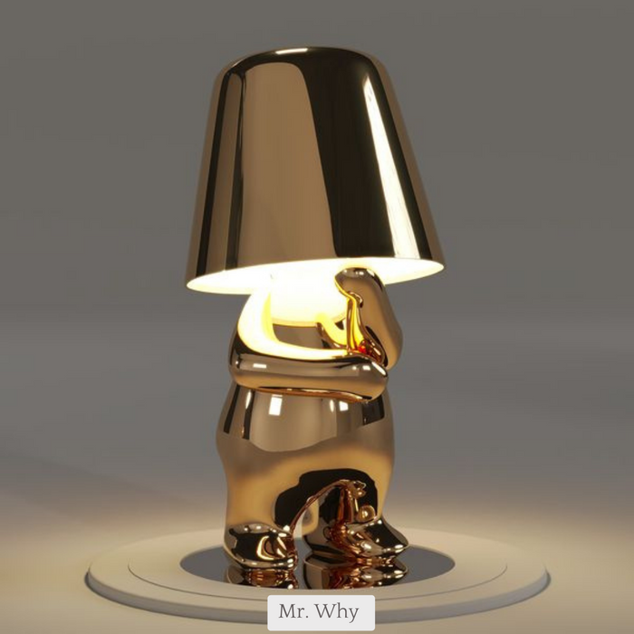 Cordless Table Lamp Dimmable, Rechargeable, Italian Design