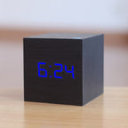 Digital LED Cube Clock | Alarm, Date & Temperature Display