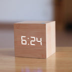 Digital LED Cube Clock | Alarm, Date & Temperature Display
