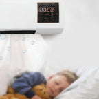 Wall Air Conditioner | 4 in 1 Cooling, Heating, Fan | Dehumidifier, Timer