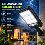 Solar LED Outdoor Light | Wireless, Motion Sensor, Remote Control | IP65