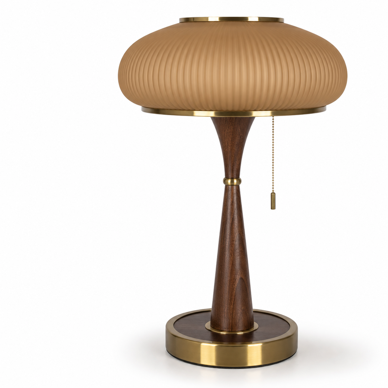 LED Table Lamp, Dimmable Bedside Light - Retro Design