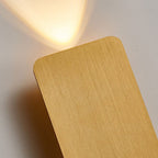 Wall sconce LED rectangular Nordic minimalist aluminum frosted glass 2-light indoor