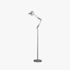 Folding metal floor lamp modern minimalist design, available in black, white, red, yellow and silver