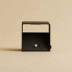Rechargeable wall light brown metal, cordless with remote control and dimmable