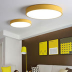 LED Ceiling Light Round Flush Mount | Iron &, Multi-Size | Galia