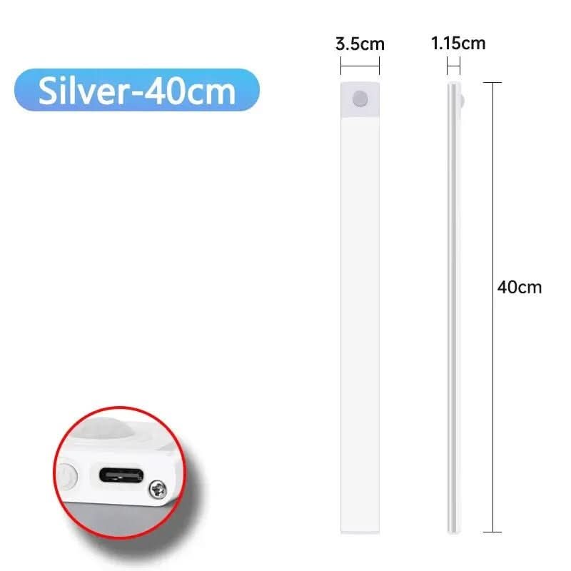 Motion Sensor LED Cabinet Light | Rechargeable, Dimmable, Magnetic Mount