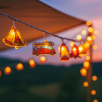 Camping String Lights | LED Tent & Camper Design, Battery Powered