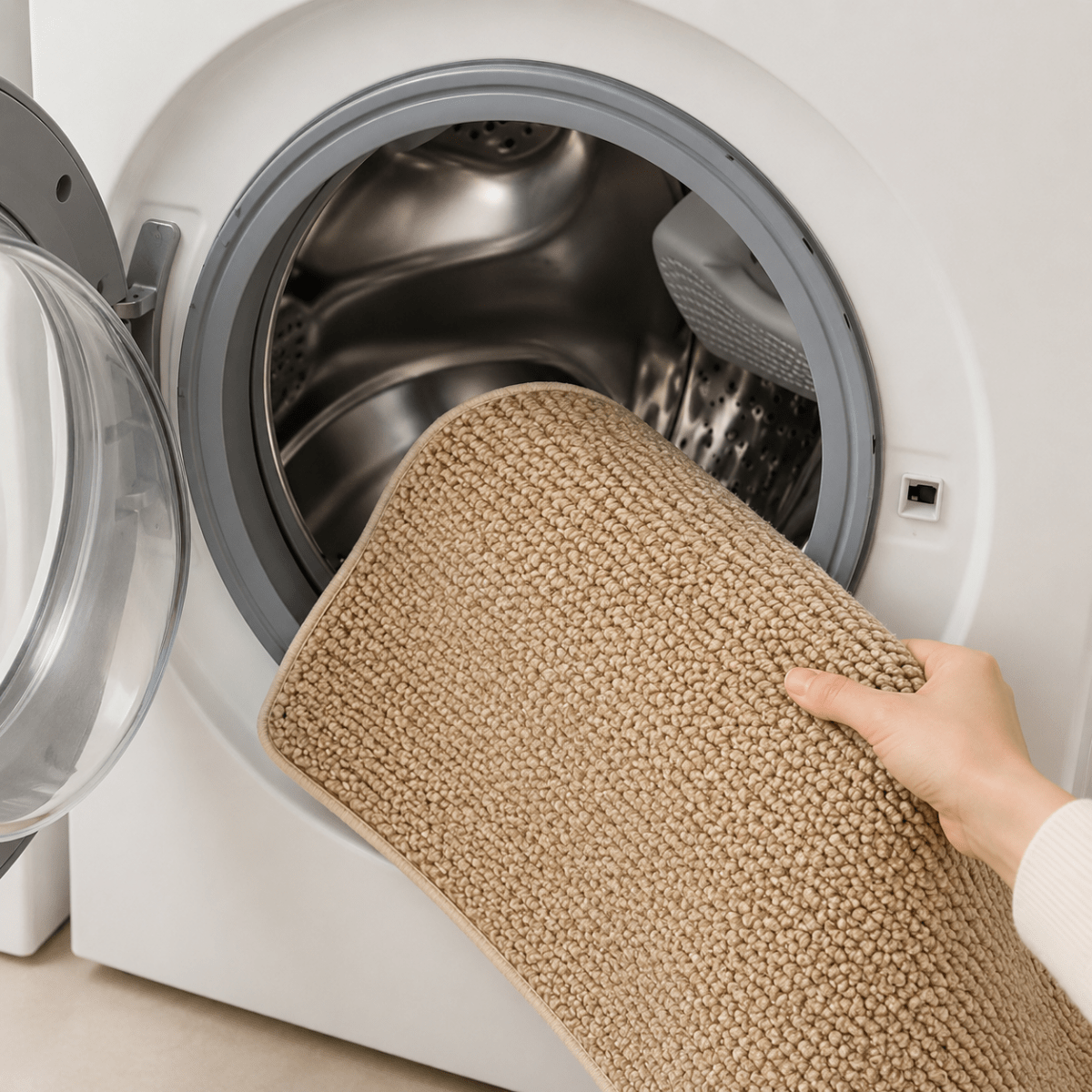 Absorbent Door Mat Quick Drying Non Slip Woven Machine Washable