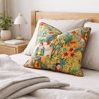 Colorful Botanical - Cotton Cushion Cover Decorative Throw Pillow