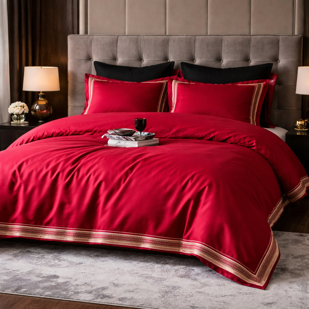 Egyptian Cotton Duvet Cover - Set Luxury Bedding