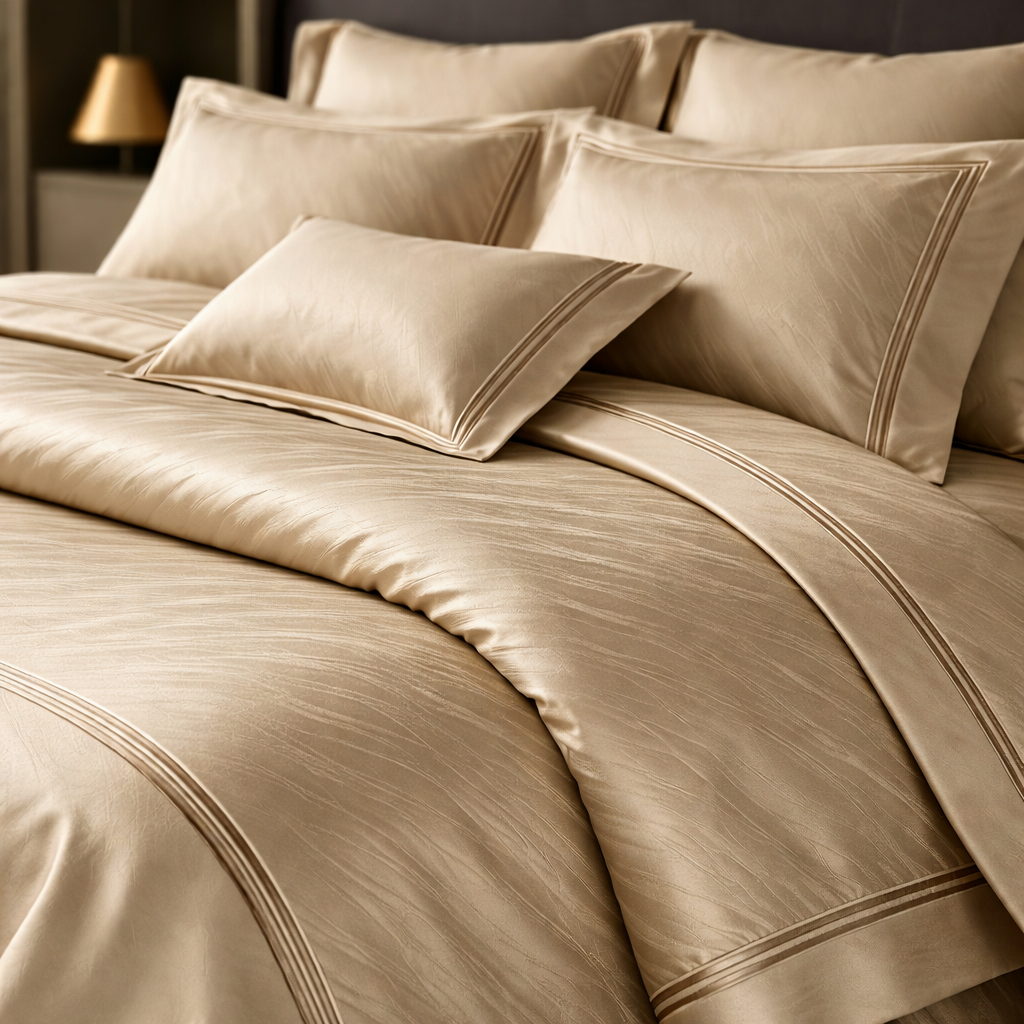Luxury Egyptian Cotton Duvet Cover - Set Hotel Bedding