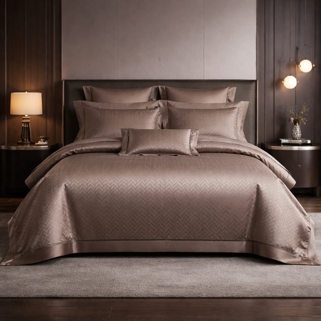 Luxury Egyptian Cotton Duvet Cover - Set Hotel Bedding
