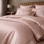 Blush Egyptian Cotton Duvet Cover Set - Luxury Bedding