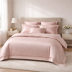 Blush Egyptian Cotton Duvet Cover Set - Luxury Bedding