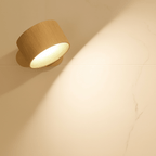 Wall Light | Wireless Nordic, Remote Control | Oak, White, Black