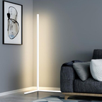 Indoor LED floor lamp RGB corner light dimmable aluminium, 142 cm modern design