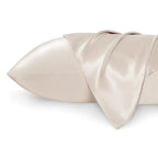 Silk pillow case 2 pack for hair and skin, smooth satin silk surface