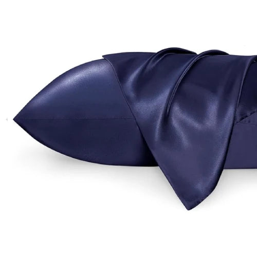 Silk pillow case 2 pack for hair and skin, smooth satin silk surface