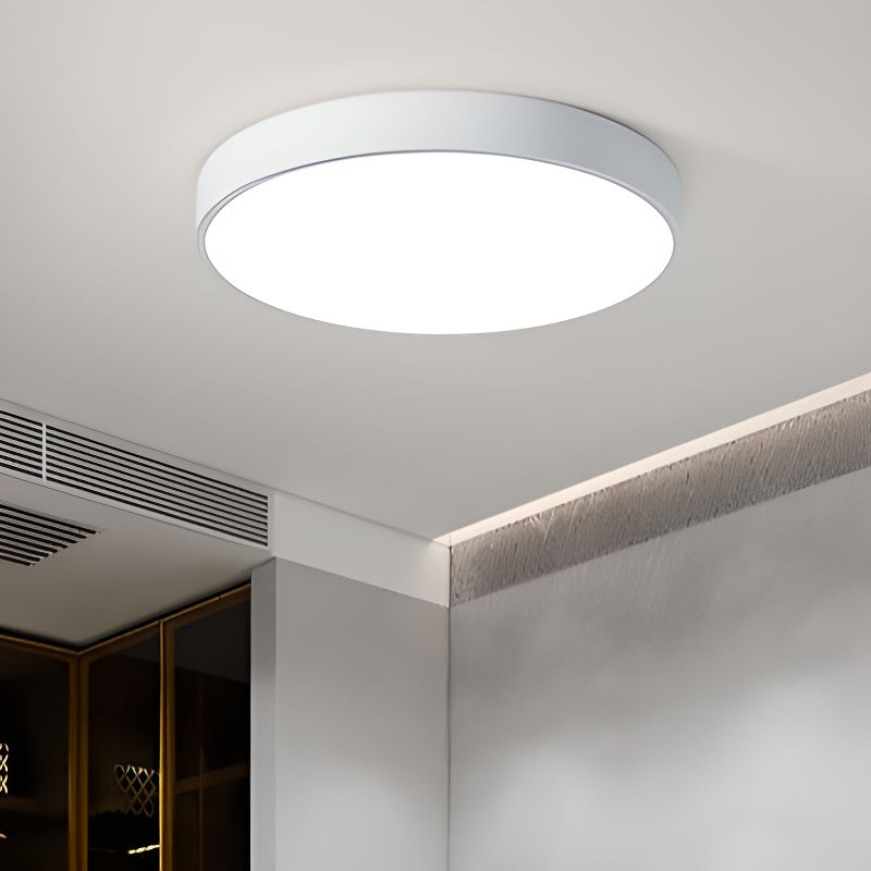 LED Ceiling Light Round Flush Mount | Iron &, Multi-Size | Galia