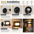 Outdoor Pedestal Light | Modern LED Garden Pathway Lighting