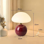 Riko Mushroom Table Lamp - LED Night Light - Modern Home Decor