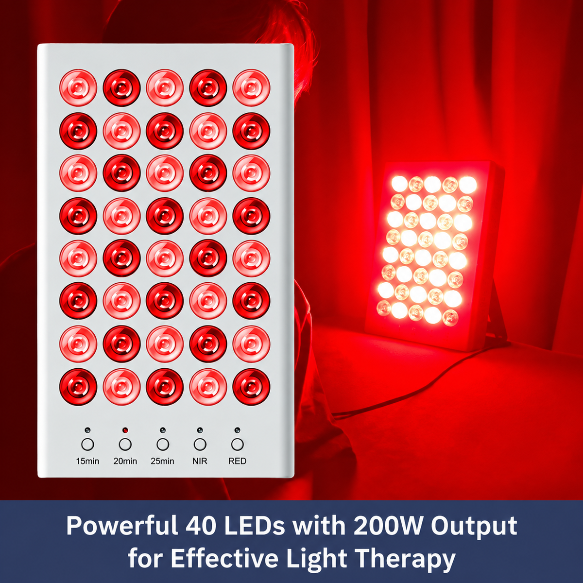Red Light Therapy Device | Skin Rejuvenation, Anti-Aging | Home Use
