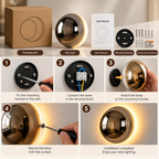 LED Wall Light | Modern Minimalist, Ambient, Indoor