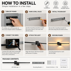 LED Wall Light | Minimalist Indoor Lamp | Aluminium, 3000K Warm White