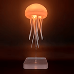 LED jellyfish lamp with RGB color-changing voice-activated night light