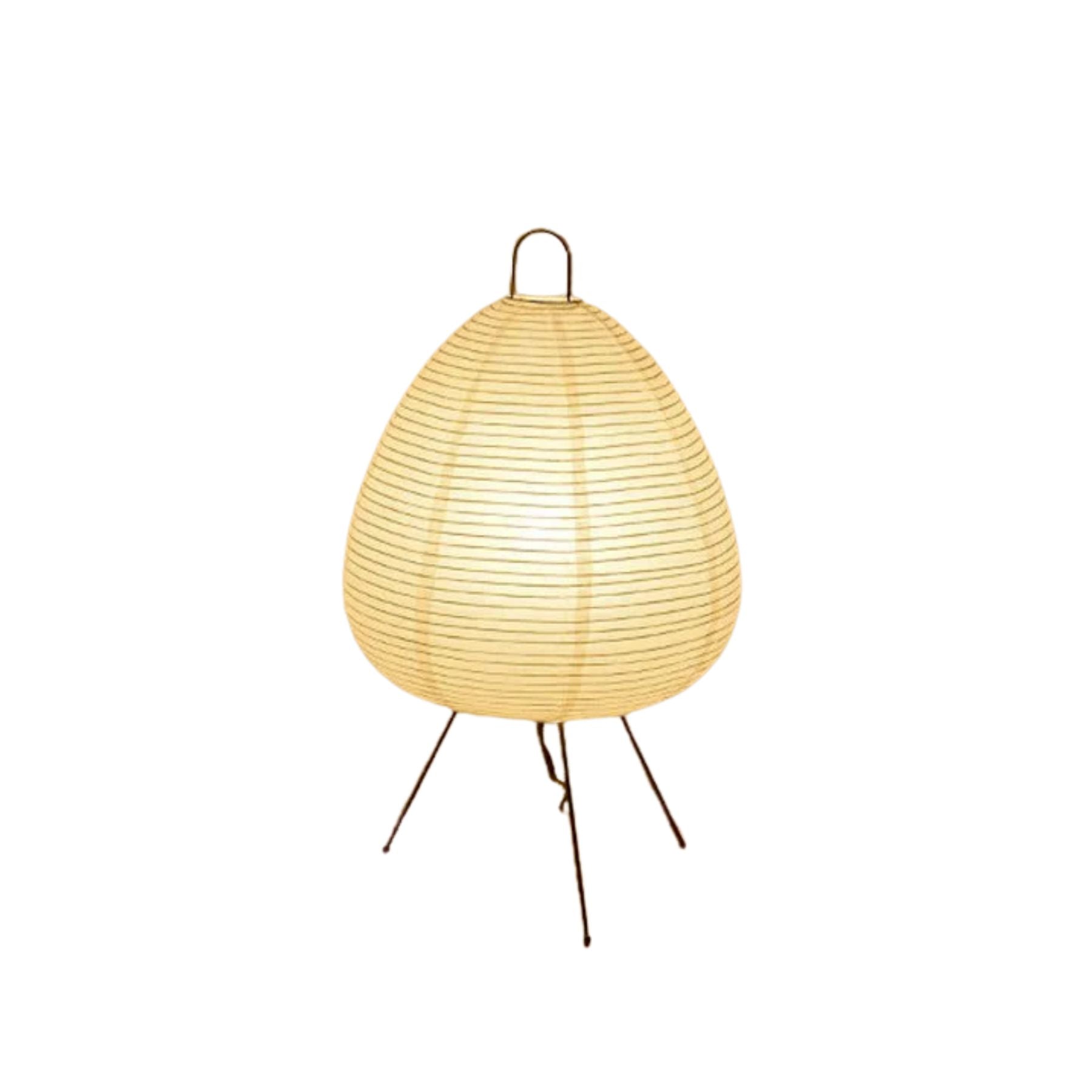Onile Japanese Table Lamp - Minimalist Rice Paper - Warm Light
