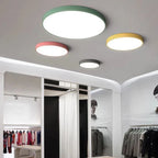 Vada | LED Ceiling Light | Round Minimalist, Dimmable | Aluminum &