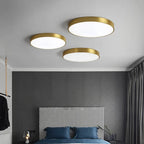 Vada | LED Ceiling Light | Round Minimalist, Dimmable | Aluminum &