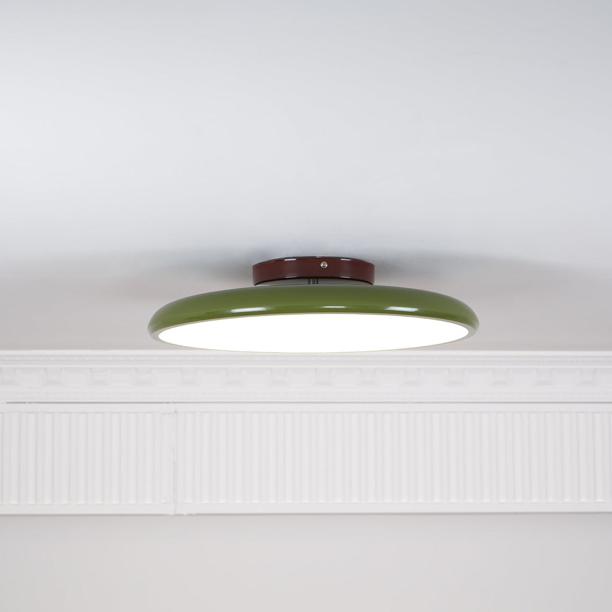 Adjustable flush mount ceiling light dimmable modern minimalist design for bedroom and living room