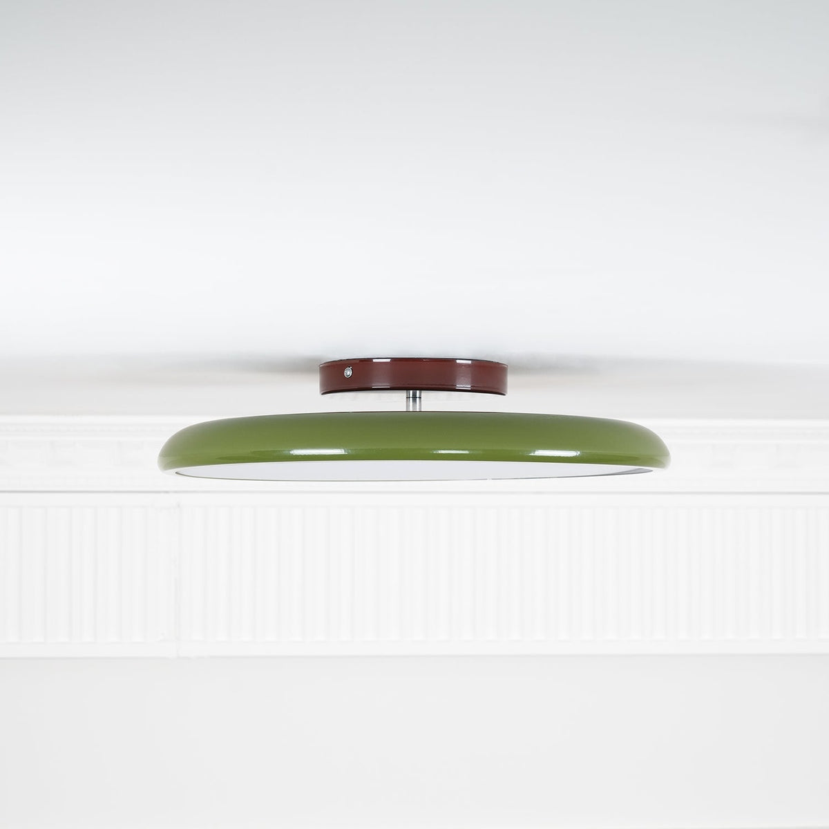Adjustable flush mount ceiling light dimmable modern minimalist design for bedroom and living room