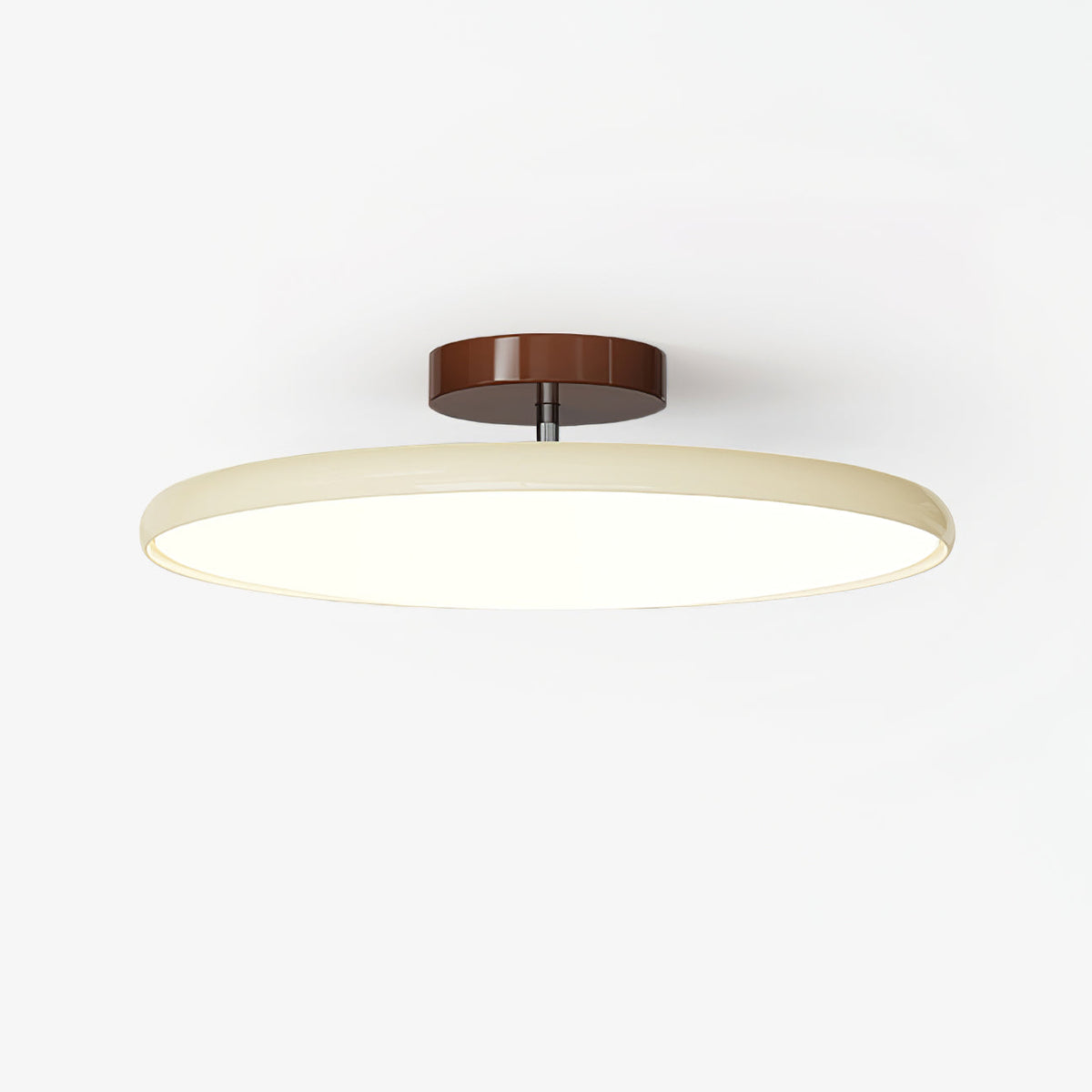 Adjustable flush mount ceiling light dimmable modern minimalist design for bedroom and living room