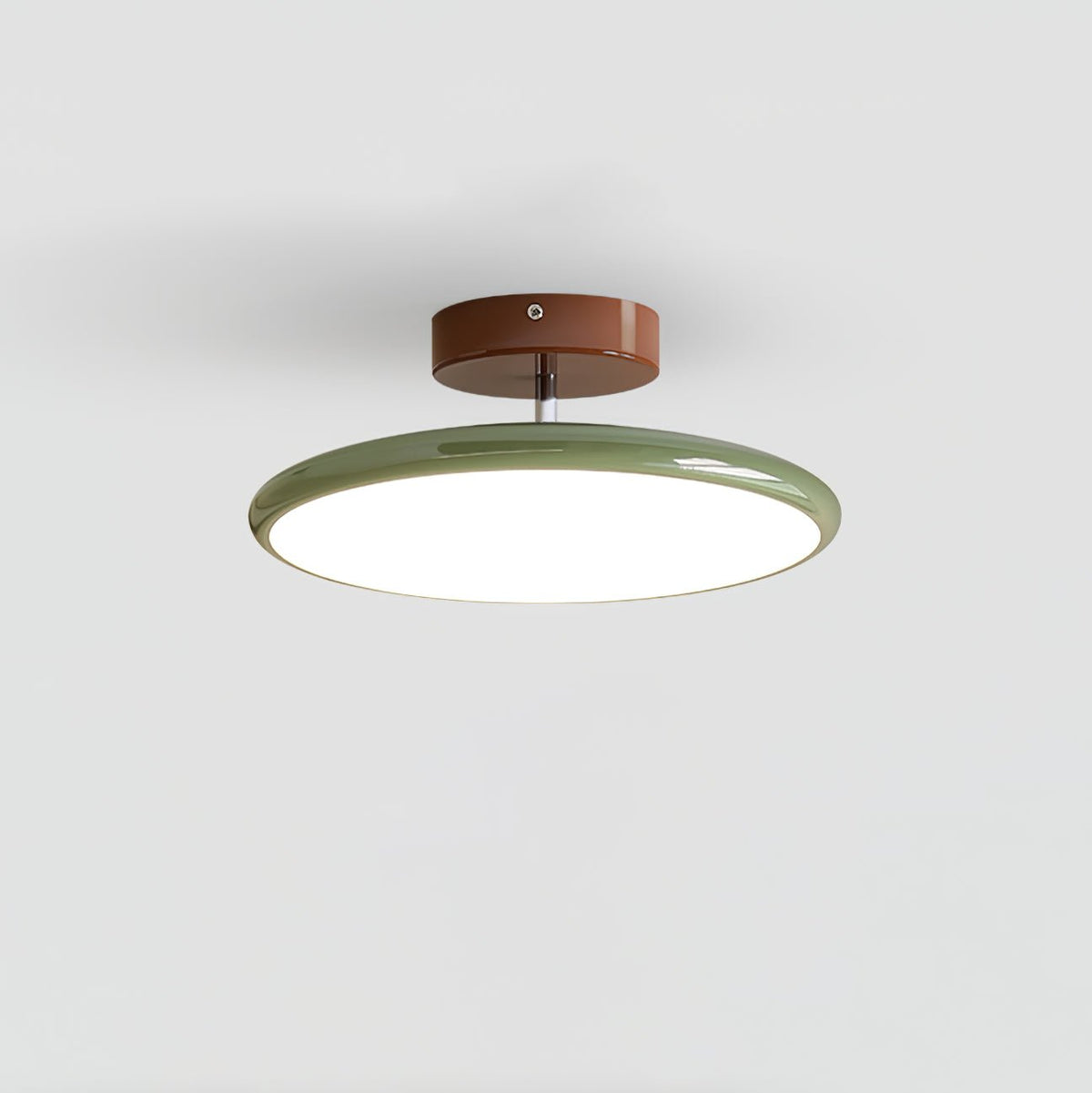 Adjustable flush mount ceiling light dimmable modern minimalist design for bedroom and living room